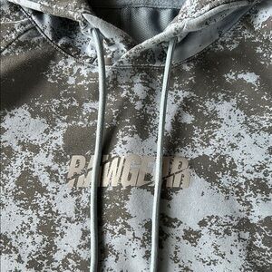 Gray Camouflage Hoodie